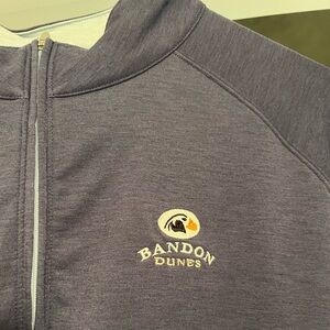 COPY - Peter Millar, Bandon Dunes Golf Pullover, Size - L, Color - Blue